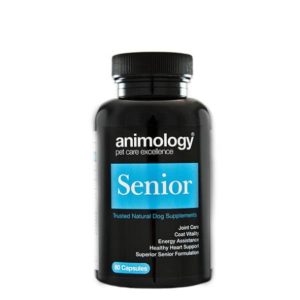 Animology Senior Supplement 60 Capsules (Canine) - BEST BEFORE 09/2024 70% OFF
