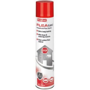 Beaphar FLEAtec Household Flea Spray 600ml (Canine/Feline)