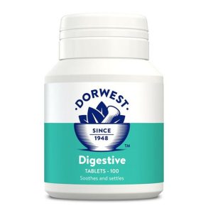 Dorwest Herbs Digestive Tablets for Dogs & Cats 100 Tablets (Canine/Feline)