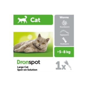 Dronspot Spot-On Wormer for Cats (Sold Individually) (NFA-VPS)