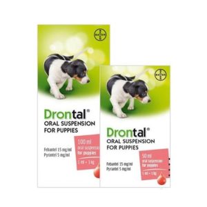 Drontal Oral Suspension for Puppies (NFA-VPS)