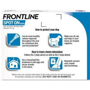 Frontline Spot On for Small Dogs 2-10kg (Canine)