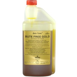 Gold Label Bute Free Gold 1 Litre (Equine)