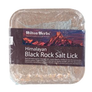 Hilton Herbs Black Himalayan Salt Lick 1kg (Equine)