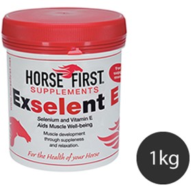 Horse First Exselent E 1kg (Equine)-BEST BEFORE 03/2026 30% OFF