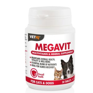 VetIQ Megavit Tablets 30 Tablets (Canine/Feline)