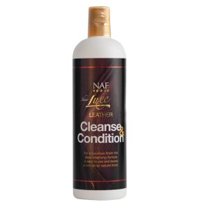 NAF Sheer Luxe Leather Cleanse & Condition 500ml (Equine)