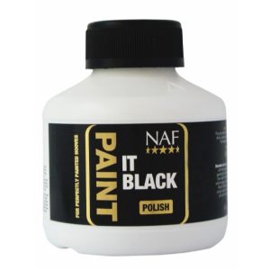 NAF Paint It Black Hoof Polish 250ml (Equine)