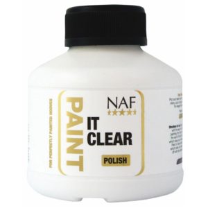NAF Paint It Clear Hoof Polish 250ml (Equine)