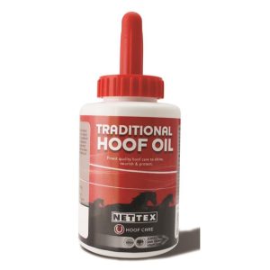 Nettex Traditional Hoof Oil 400ml x 4 Pack (Equine)