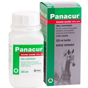 Panacur Equine Guard 10% w/v Oral Suspension [active ingredient: Fenbendazole] (POM-VPS)