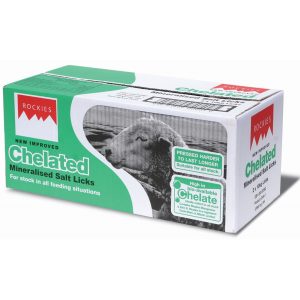 Rockies Chelated Mineralised Salt Lick 2 x 10kg (Farm)