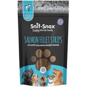 Snif-Snax Salmon & Sweet Potato Fillet Strips 100g (Canine)