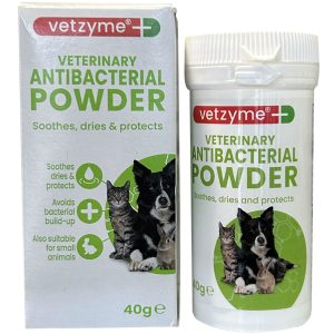 Vetzyme Veterinary Antibacterial Powder for Pets 40g (Pet)