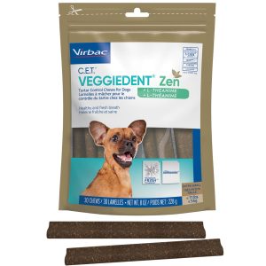 Virbac Veggiedent Zen Chews for Dogs 15 Pack (Canine)